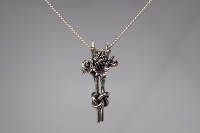 Zilveren gladiool VERBROEDERING Nr 10