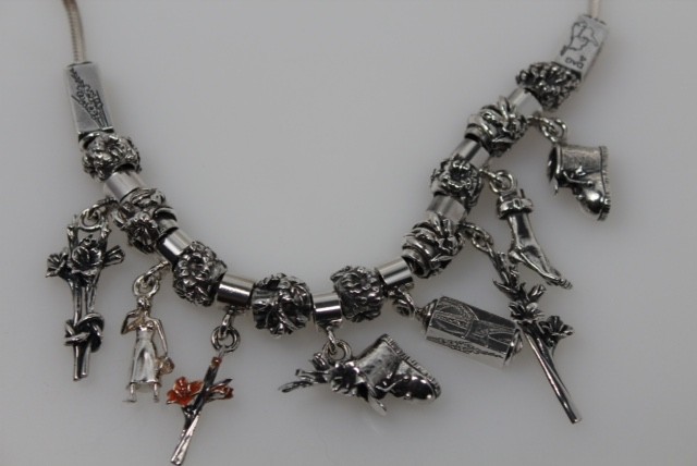 zilveren oog extra voor collier Nr 1